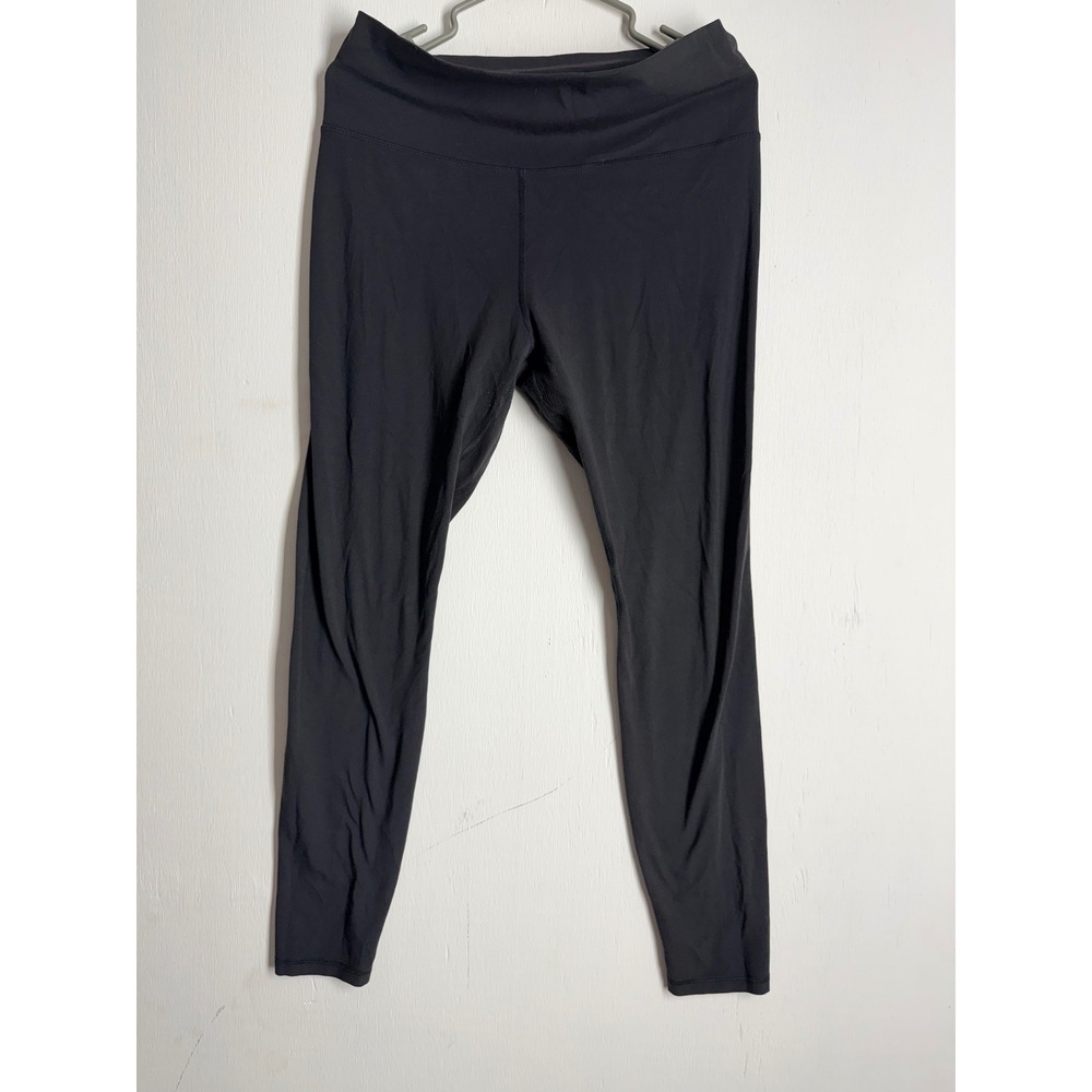 Avia Womens Black High Waisted Activewear Leggings Yoga Pants Size L 12-14